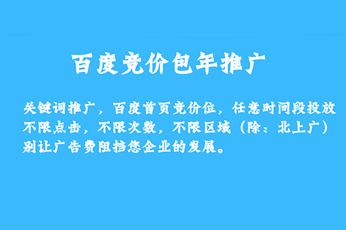 百度競價包年(nián)服務